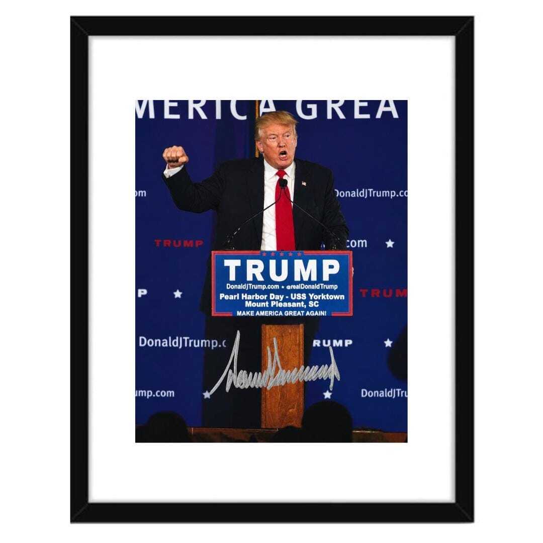 Donald Trump Signed Photo Reprint – 8x10 Art Print #2