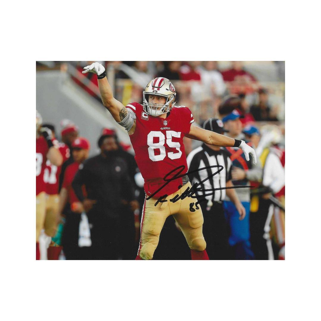George Kittle Signed Photo Print Autograph Wall Art