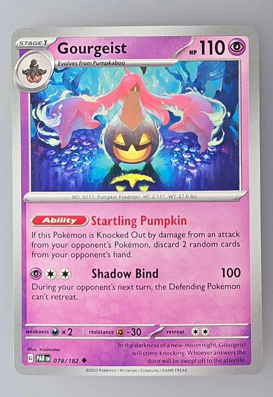 Gourgeist Pokémon Scarlet & Violet Paradox Rift expansion