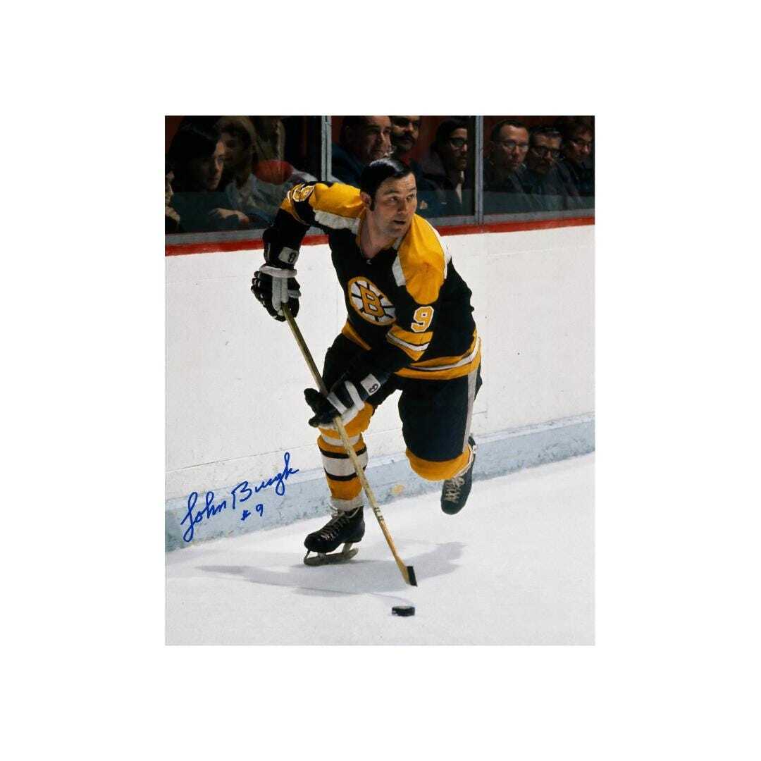 Johnny Bucyk Boston Bruins Signed Photo Reprint – 8x10 Art Print