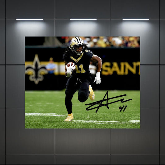Alvin Kamara New Orleans Saints Signed Photo Reprint – 8x10 Art Print