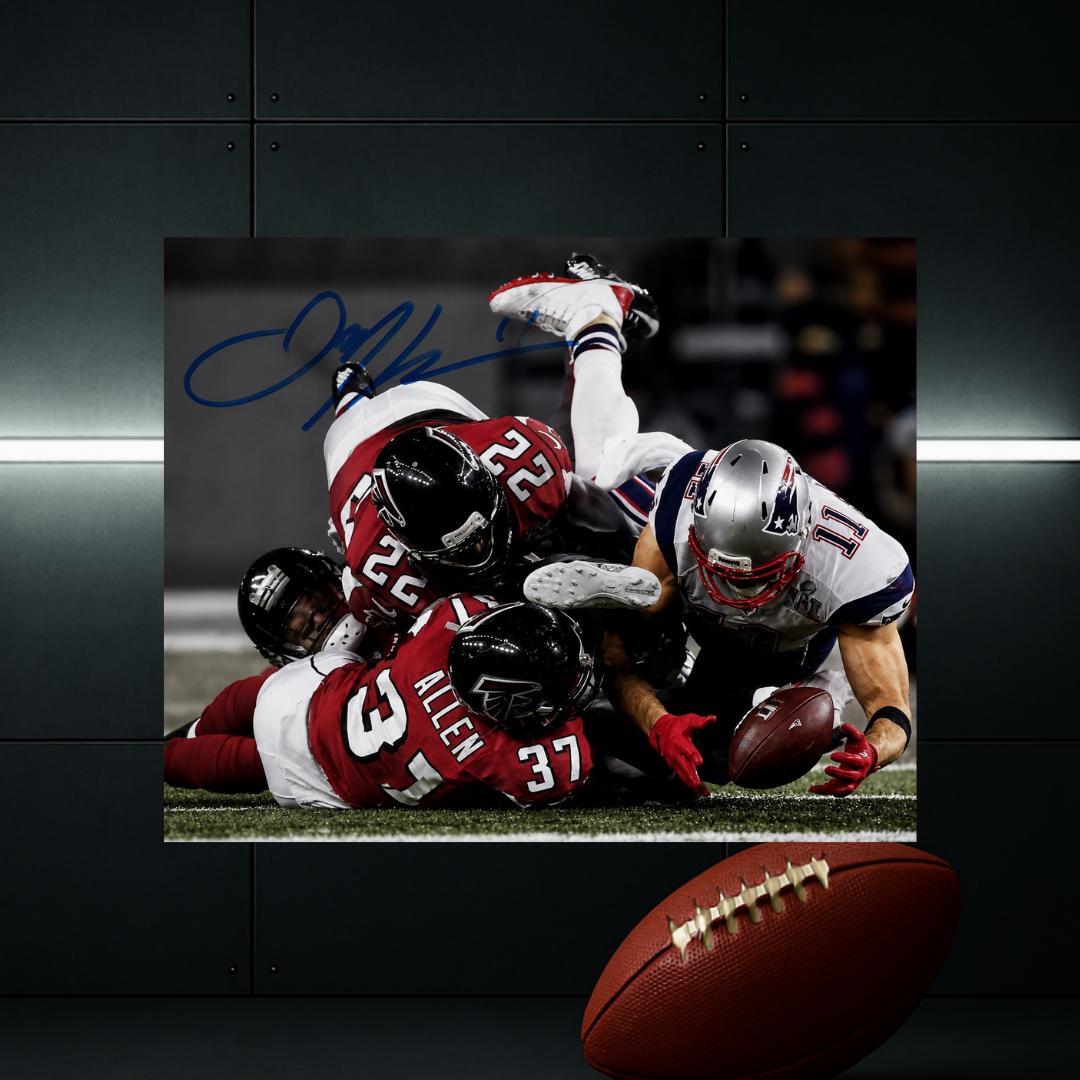 Julian Edelman New England Patriots Signed Photo Print Autograph Wall Art #1