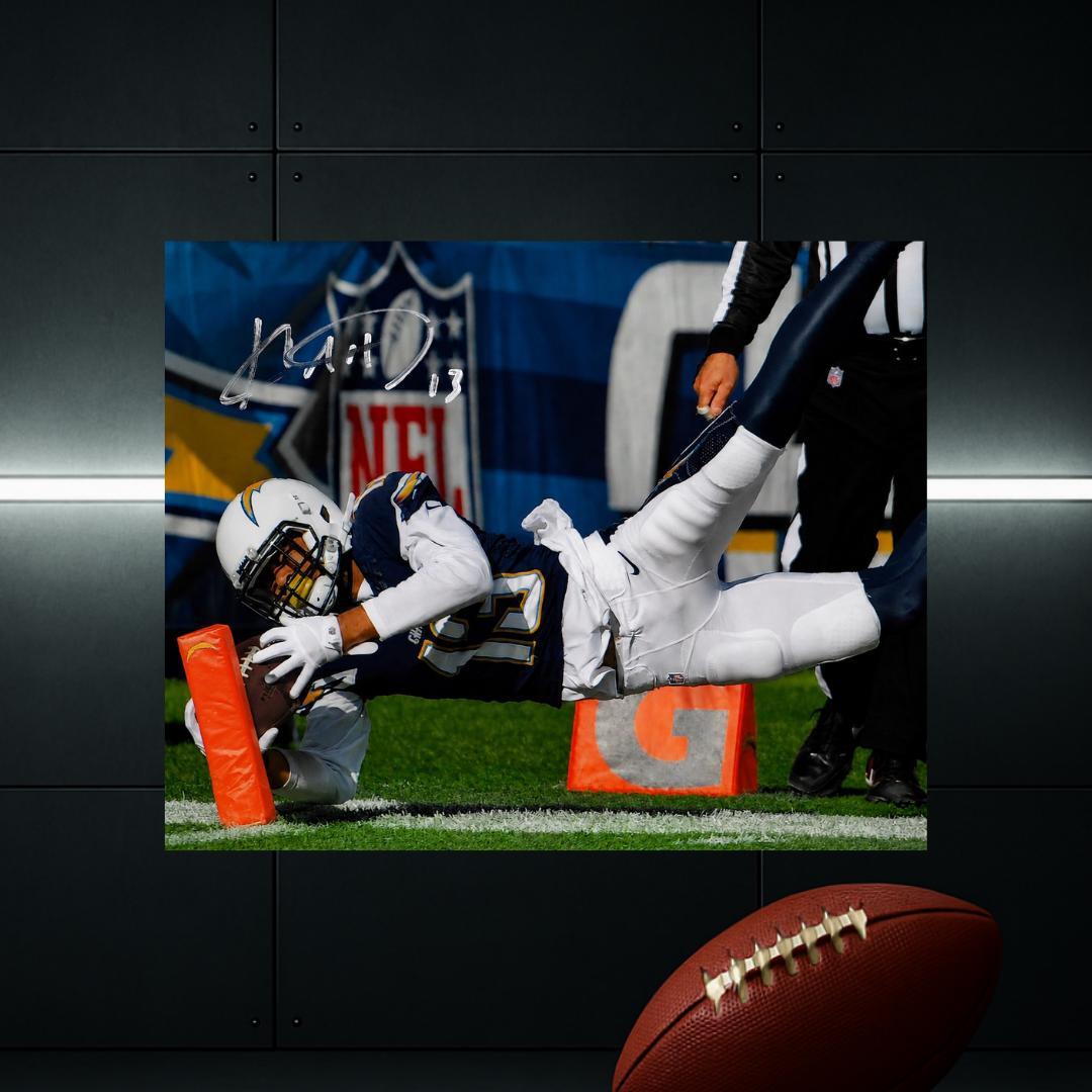 Keenan Allen Los Angeles Chargers Signed Photo Print Autograph Wall Art