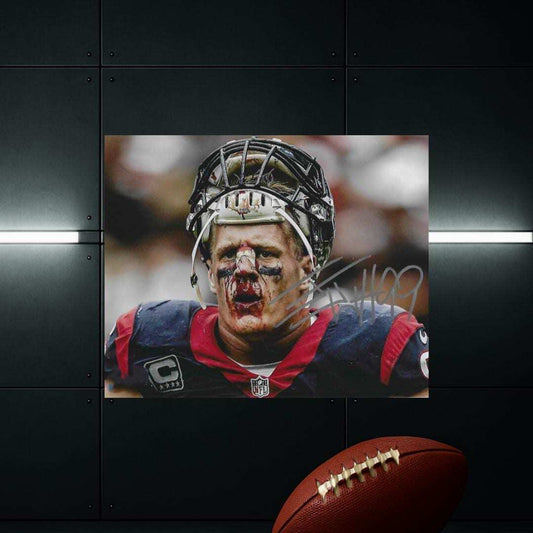 J.J. Watt Houston Texans Signed Photo Print Autograph Wall Art #2