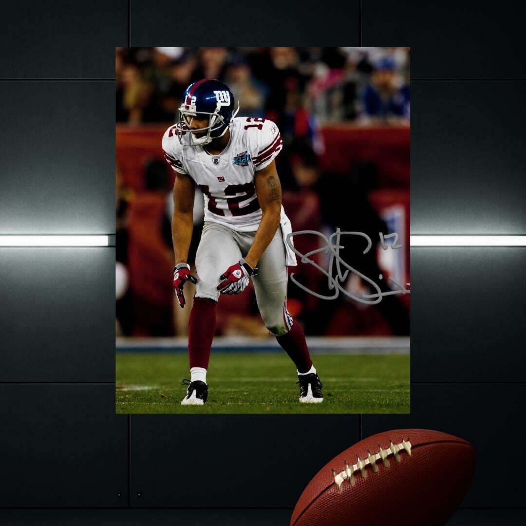 Steve Smith New York Giants Signed Photo Print Autograph Wall Art