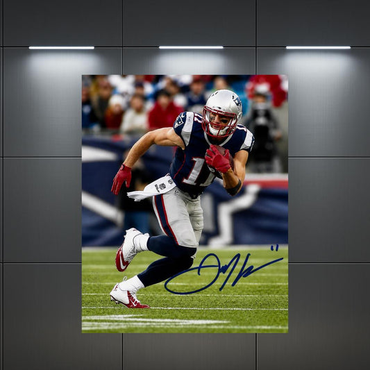Julian Edelman New England Patriots Signed Photo Print Autograph Wall Art #2