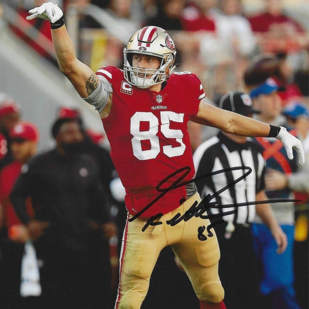 George Kittle Signed Photo Print Autograph Wall Art