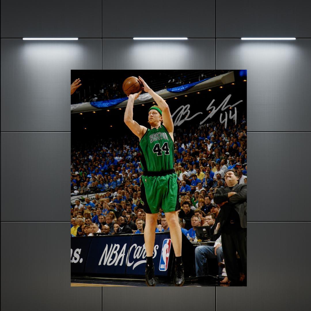 Brian Scalabrine Boston Celtics Signed Photo Print Autograph Wall Art