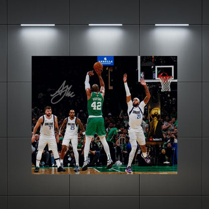 Al Horford Boston Celtics printed signature-style 8x10 photo art reprint, product image 1 of 3; not hand-autographed