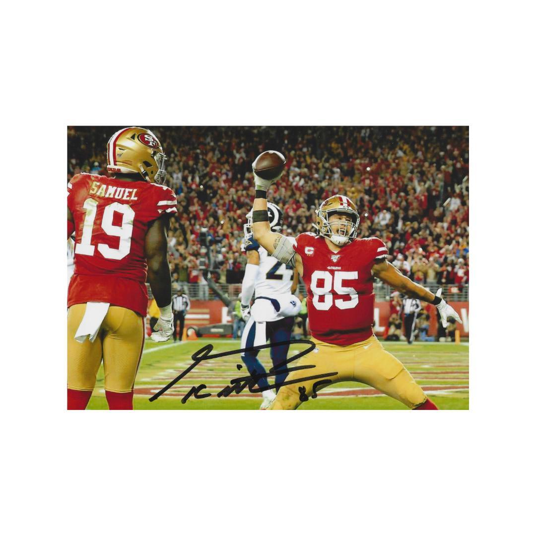 George Kittle Signed Photo Print Autograph Wall Art