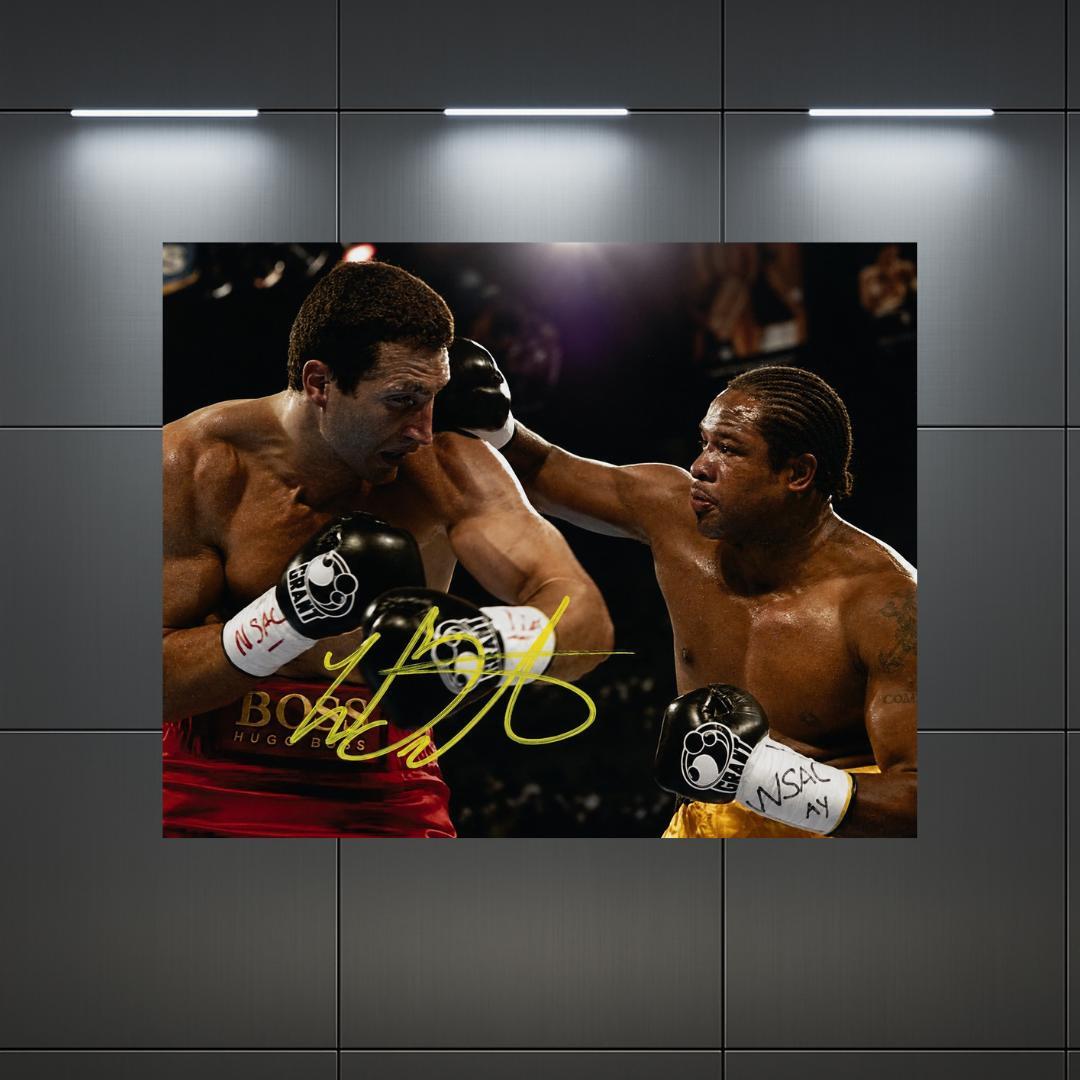 Lamon Brewster Signed Boxing Photo Print Autograph Wall Art