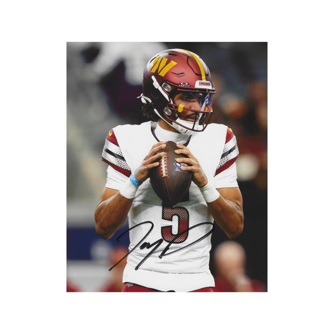 Jayden Daniels Washington Commanders Signed Photo Print Autograph Wall Art