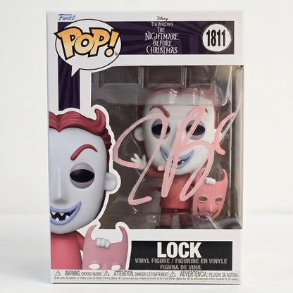 Tim Burton signed Lock Funko Pop collectible from The Nightmare Before Christmas, photo 2