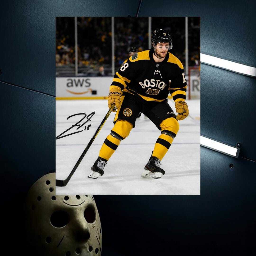 Pavel Zacha Boston Bruins Signed Photo Reprint – 8x10 Art Print