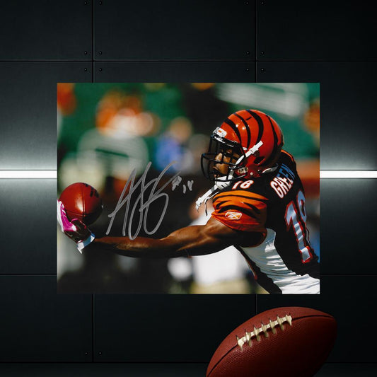 A.J. Green Cincinnati Bengals Signed Photo Reprint – 8x10 Art Print