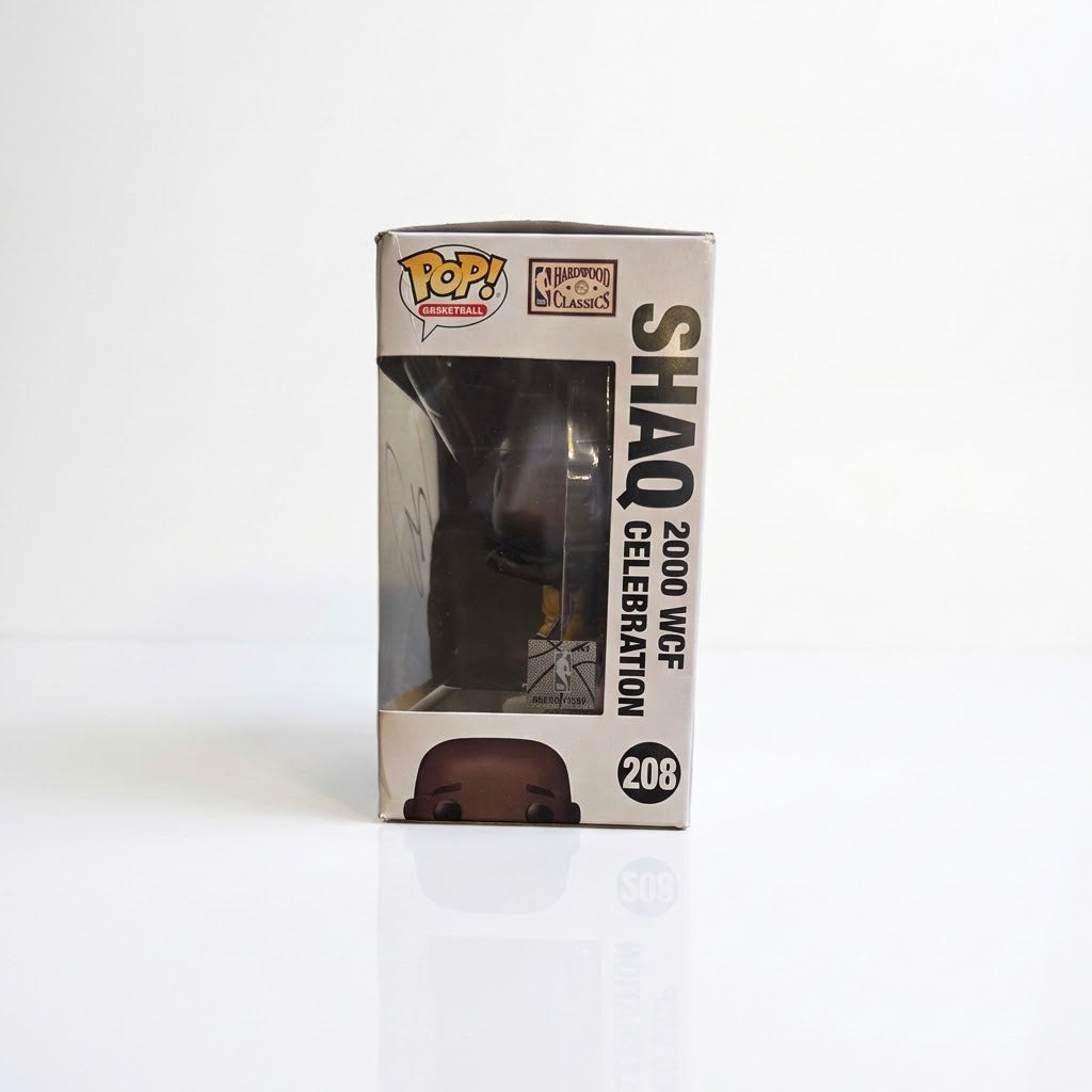 Shaq Los Angeles Lakers signed Funko Pop collectible, Global Authentics certificate GV983211