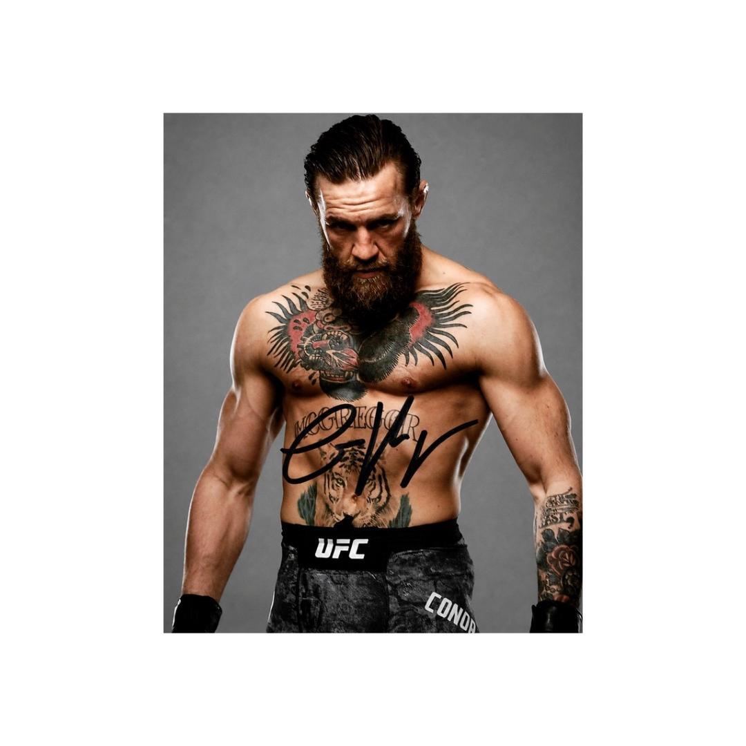 Conor McGregor UFC Signed Photo Print Autograph Wall Art