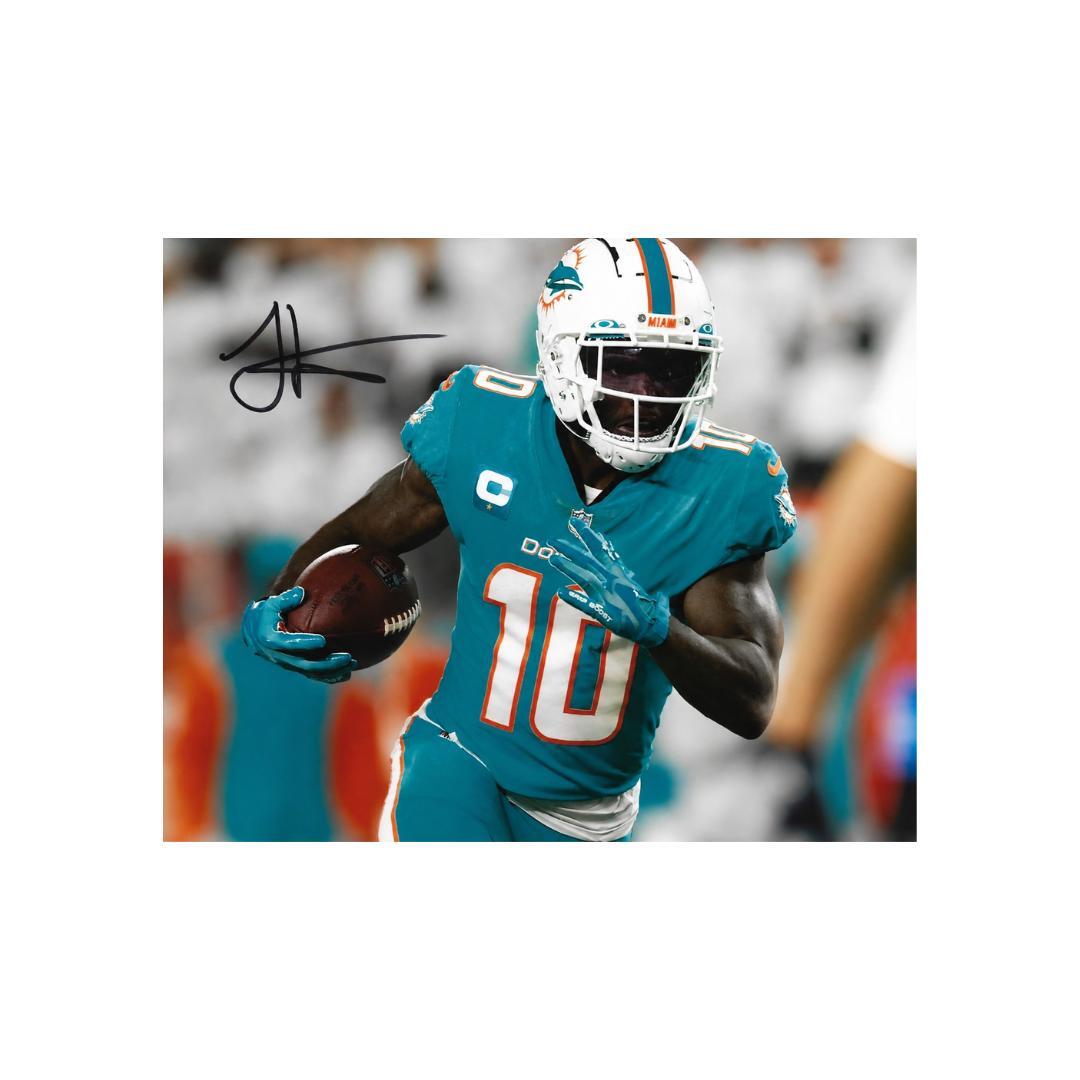 Tyreek Hill Miami Dolphins  Signed Photo Print Autograph Wall Art