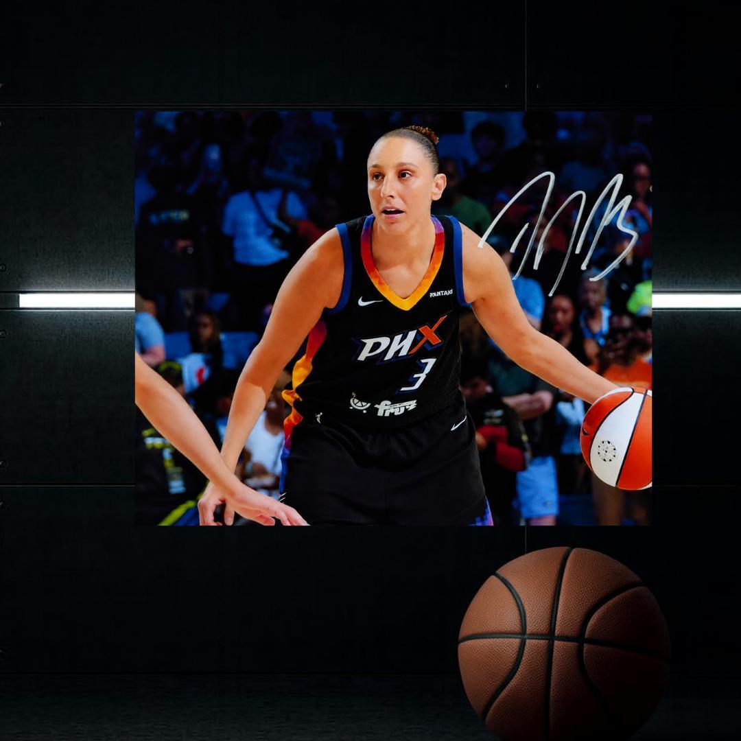 Diana Taurasi Phoenix Mercury Signed Photo Print Autograph Wall Art