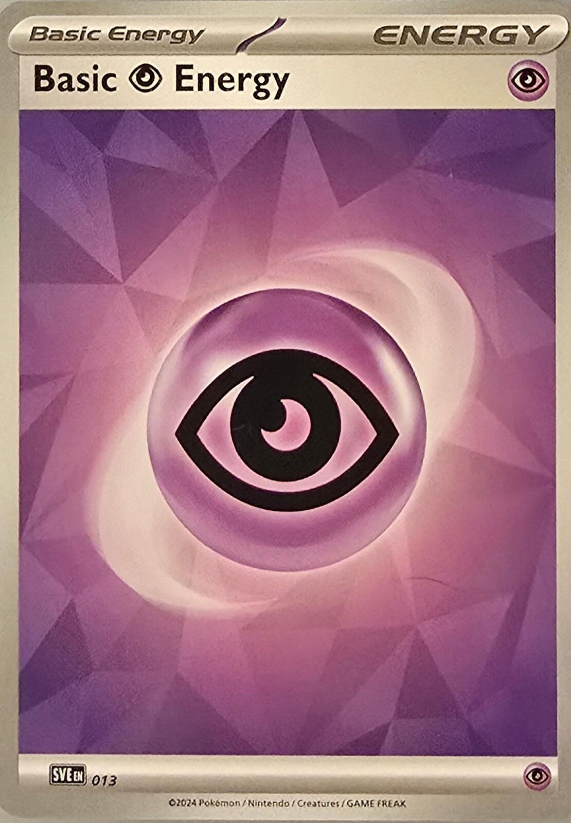 Basic Energy Pokémon card
