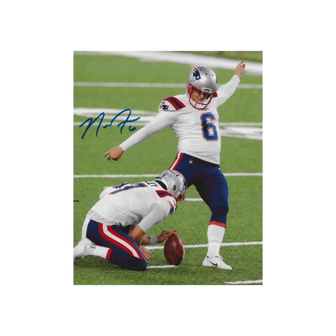 Nick Folk New England Patriots Signed Photo Print Autograph Wall Art