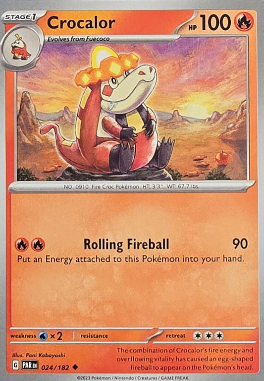 Crocalor (024/182) from Paradox Rift