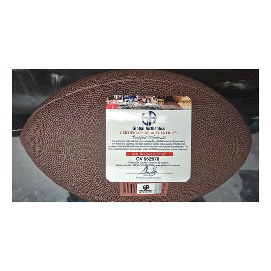 J.J. Watt Houston Texans Autographed Wilson Football coa