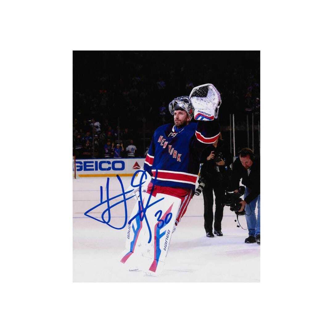 Henrik Lundqvist New York Rangers Signed Photo Reprint – 8x10 Art Print