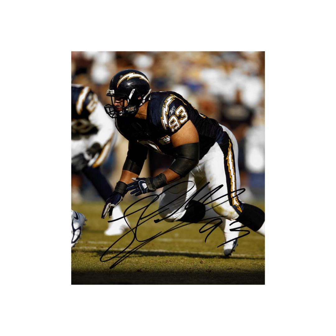 Luis Castillo San Diego Chargers Signed Photo Print Autograph Wall Art #2