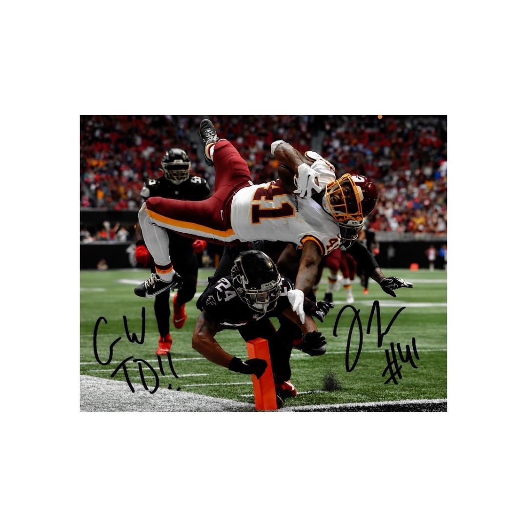 J.D. McKissic Washington Signed Photo Print Autograph Wall Art