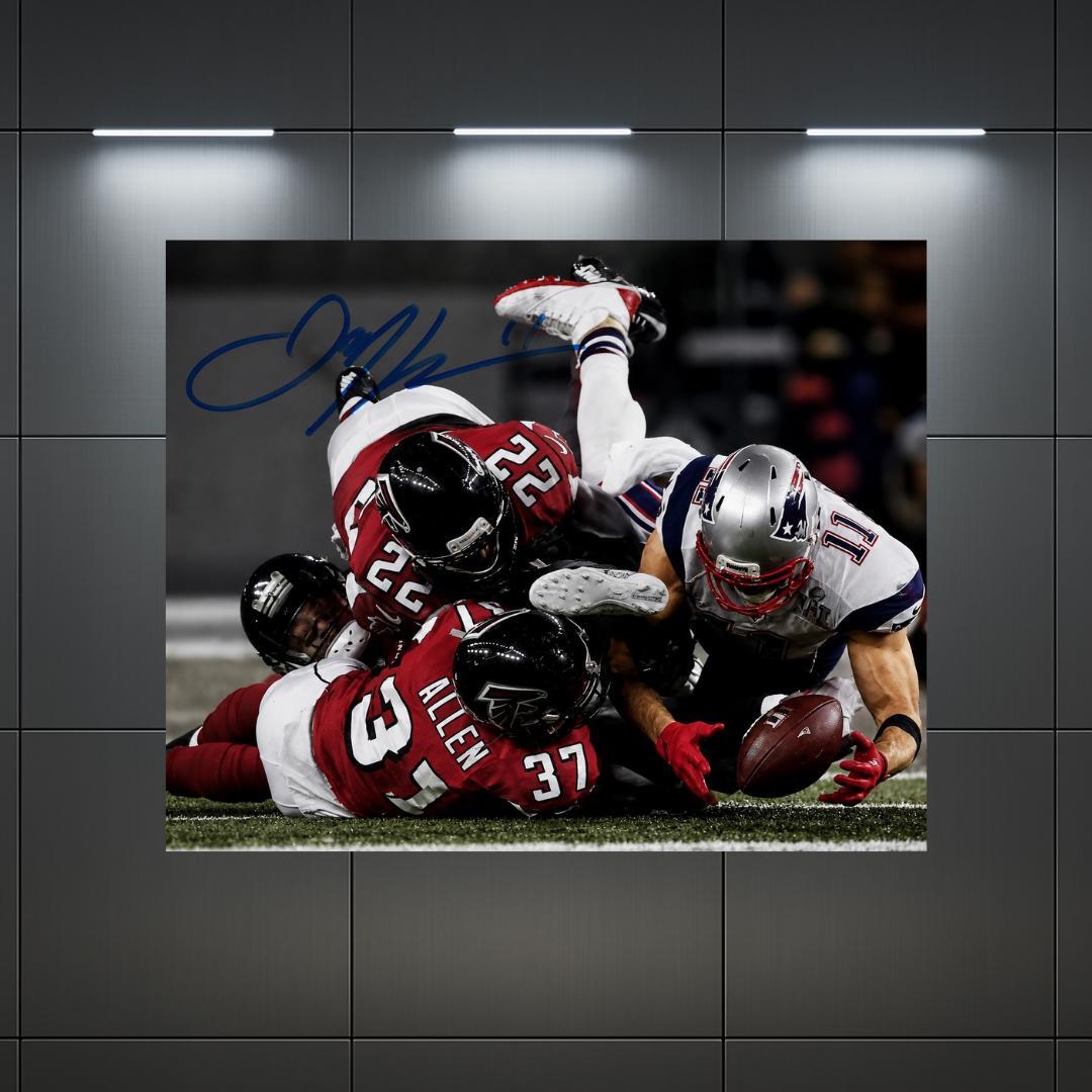 Julian Edelman New England Patriots Signed Photo Print Autograph Wall Art #1