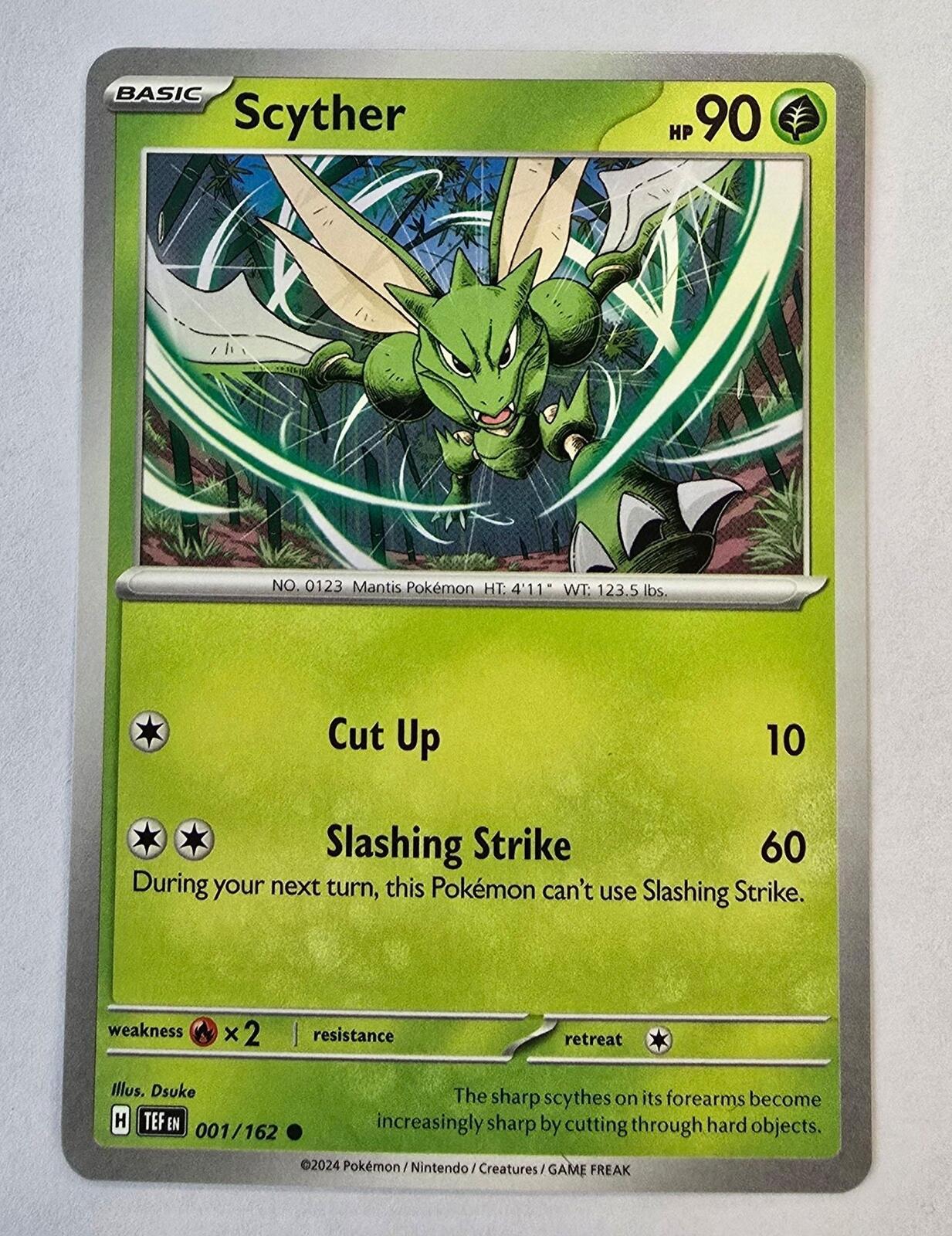 Scyther #001/162