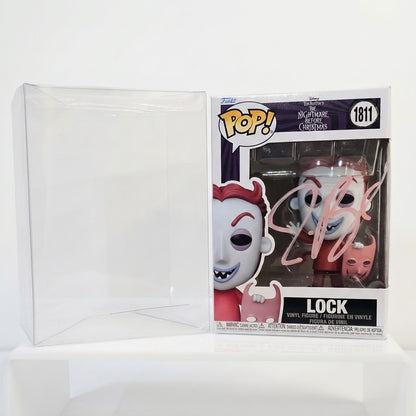 Tim Burton autographed Lock Funko Pop from The Nightmare Before Christmas, collectible photo 1