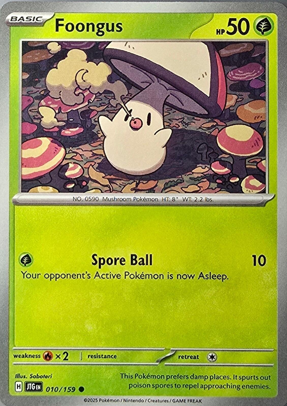 Foongus card from Journey Together
