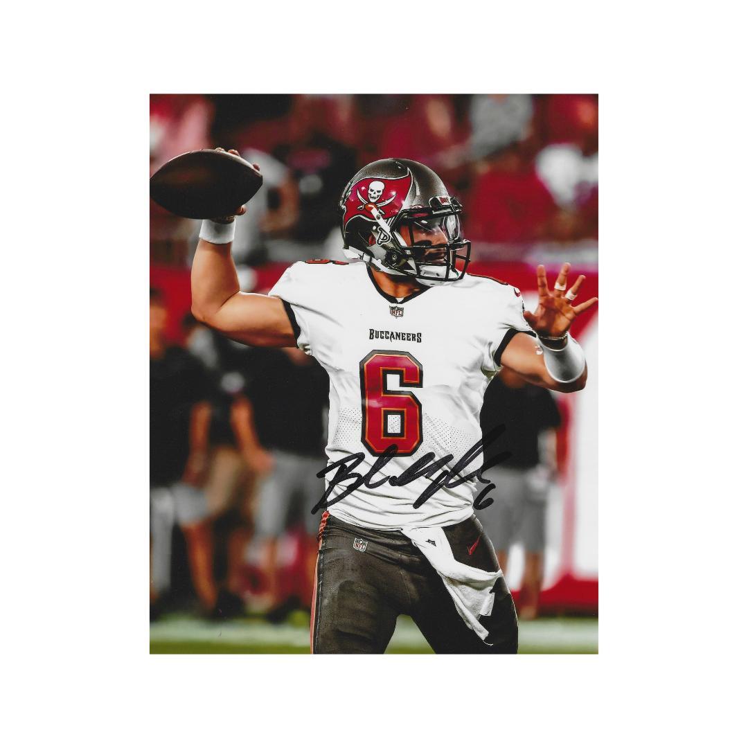 Baker Mayfield Tampa Bay Buccaneers Signed Photo Print Autograph Wall Art
