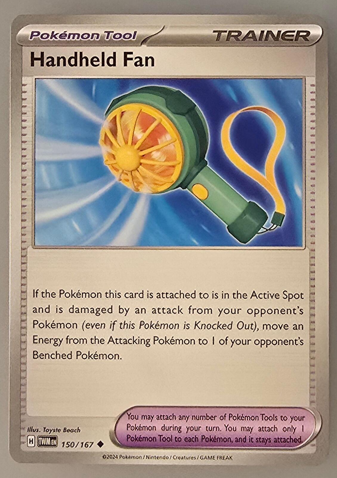 Handheld Fan Trainer card from Twilight Masquerade