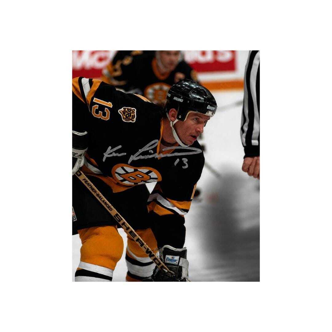 Ken Hodge Jr Boston Bruins Signed Photo Reprint – 8x10 Art Print