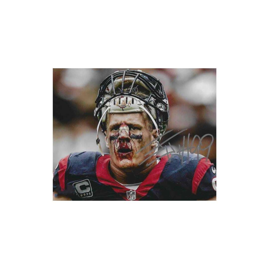 J.J. Watt Houston Texans Signed Photo Print Autograph Wall Art #2