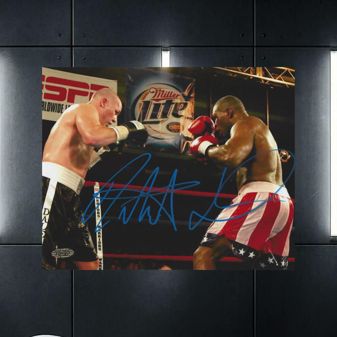 Robert Daniels Signed Boxing Photo Print Autograph Wall Art