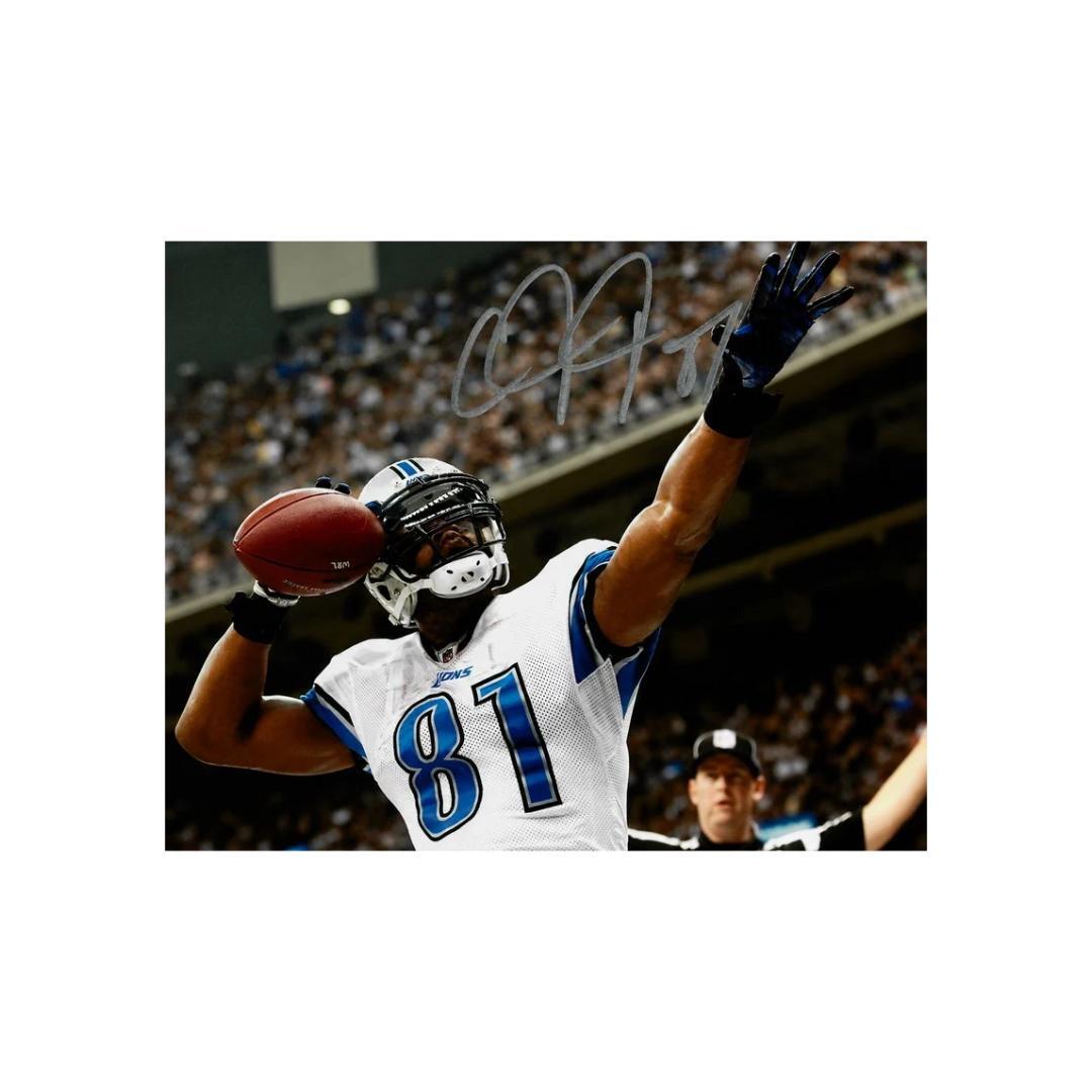 Calvin Johnson Detroit Lions 1 Signed Photo Print Autograph Wall Art
