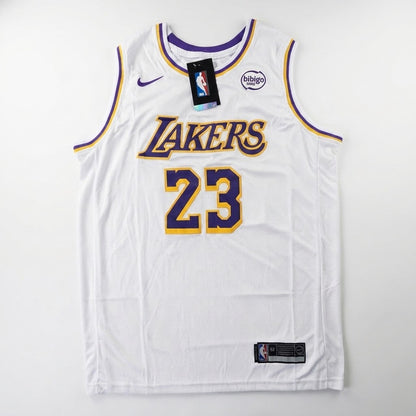 LeBron James Los Angeles Lakers #23 Autographed Basketball Jersey – Total Sports #3203806