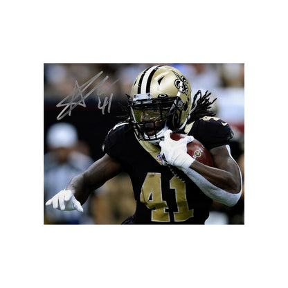 Alvin Kamara New Orleans Saints printed signature-style 8x10 photo art reprint design 1, product image 2 of 3; not hand-autographed