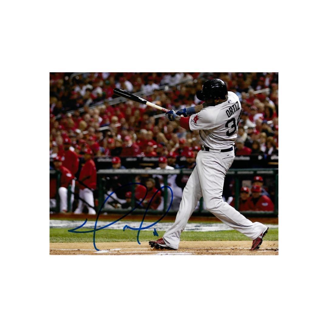 David Ortiz Boston Red Sox Autographed 8x10 Photo Art Print