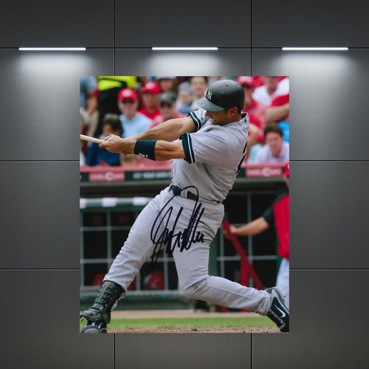 Jorge Posada New York Yankees Signed Photo Print Autograph Wall Art