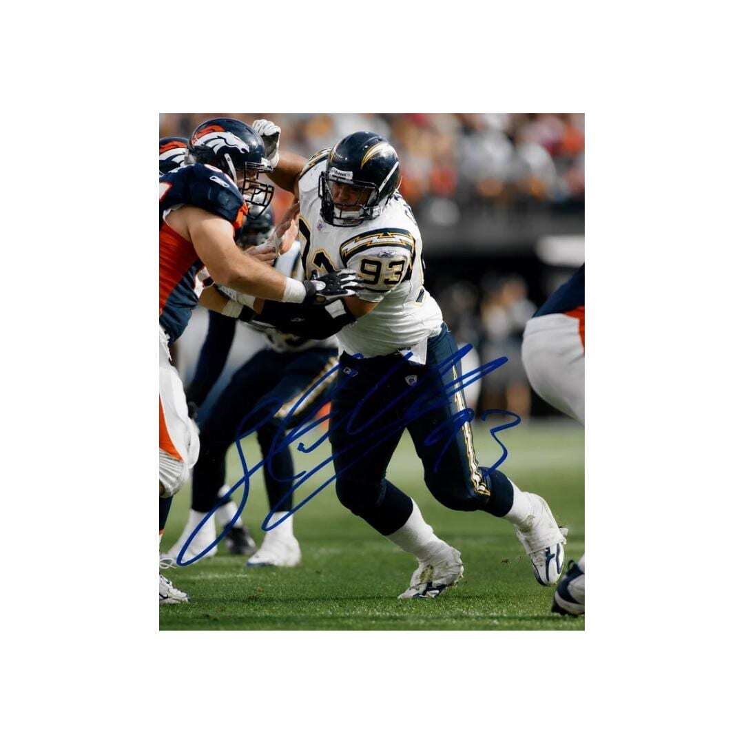 Luis Castillo San Diego Chargers Signed Photo Print Autograph Wall Art #1
