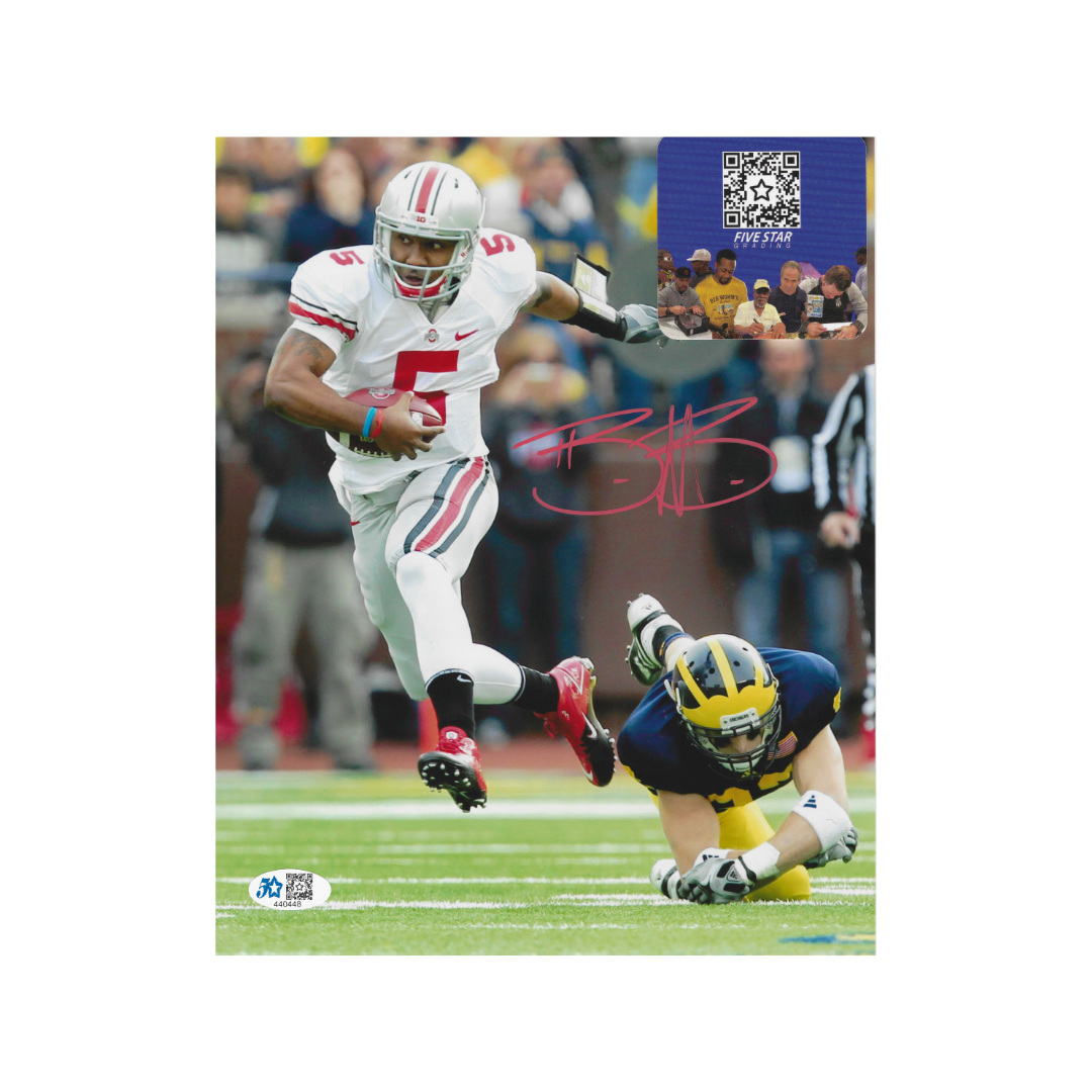 BRAXTON MILLER OHIO STATE BUCKEYES SIGNED 8X10 PHOTO WITH COA - Fan Freaks