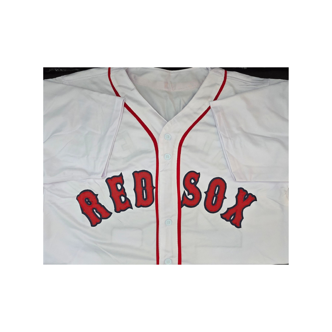 Bob Stanley Boston Red Sox Autographed Custom Baseball Style Jersey With COA - Fan Freaks