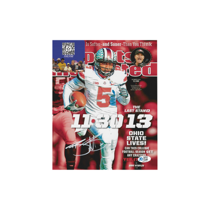 Braxton Miller signed Buckeyes 8x10 football photo, additional listing image