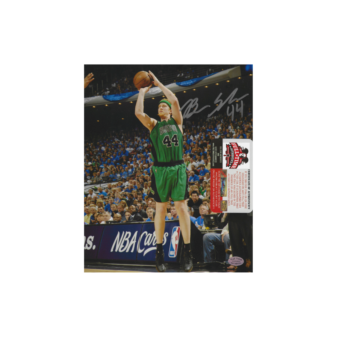 Brian Scalabrine Boston Celtics Autographed 8x10 Photo With COA - Fan Freaks