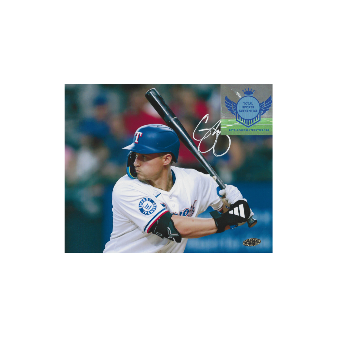 COREY SEAGER  SIGNED 8X10 Photo Texas Rangers With COA - Fan Freaks